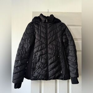 Nautica Women's Black Puffer Jacket